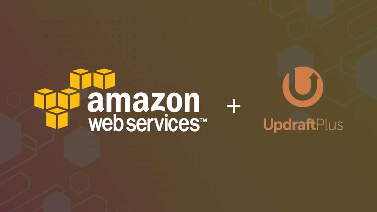Updraft Plus + Amazon Web Services